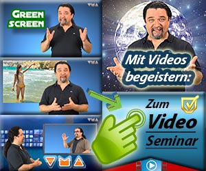 VideoMarketing mit GreenScreen